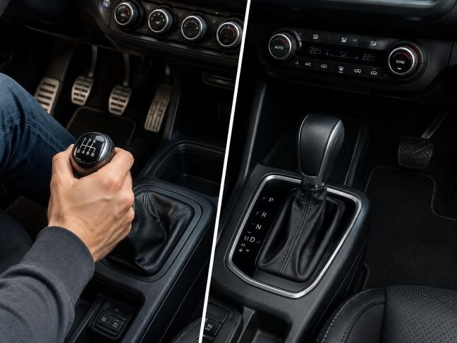 Manual and automatic gearbox comparison for Central England hire cars